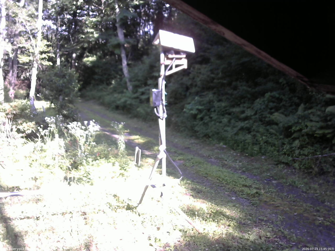 長野県菅平高原 ゆたか山荘 南側 2026/07/23 15:45