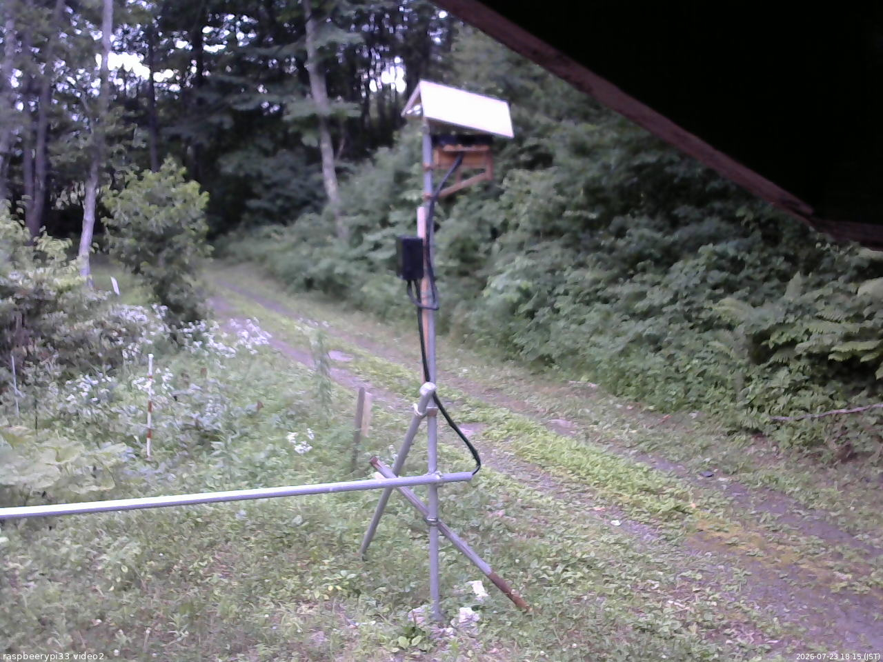 長野県菅平高原 ゆたか山荘 南側 2026/07/23 18:15
