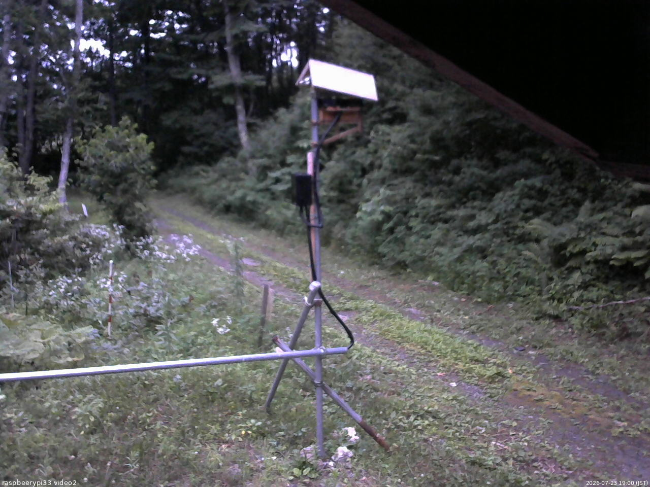 長野県菅平高原 ゆたか山荘 南側 2026/07/23 19:00