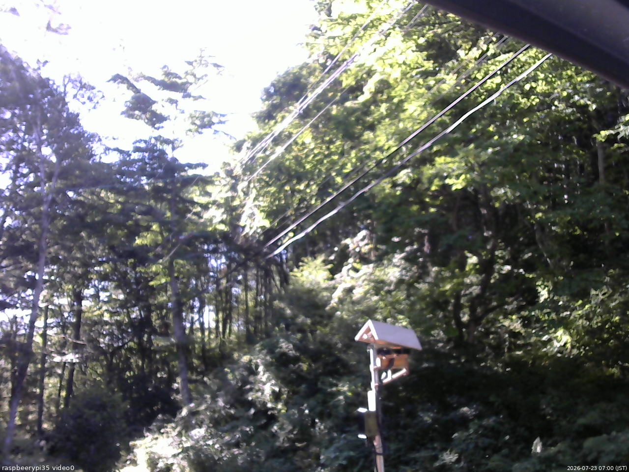 長野県菅平高原 ゆたか山荘 温度計 2026/07/23 07:00