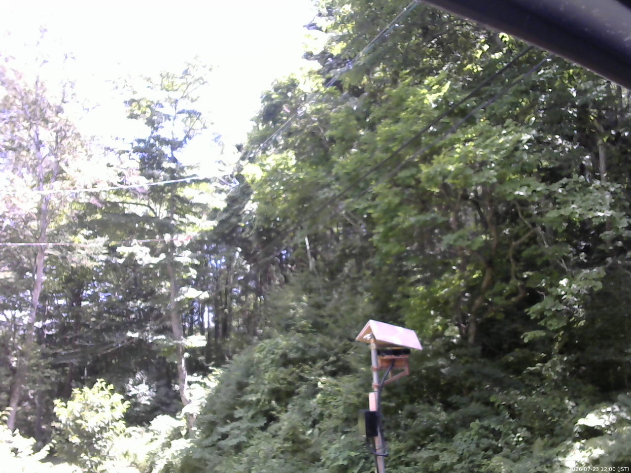 長野県菅平高原 ゆたか山荘 温度計 2026/07/23 12:00