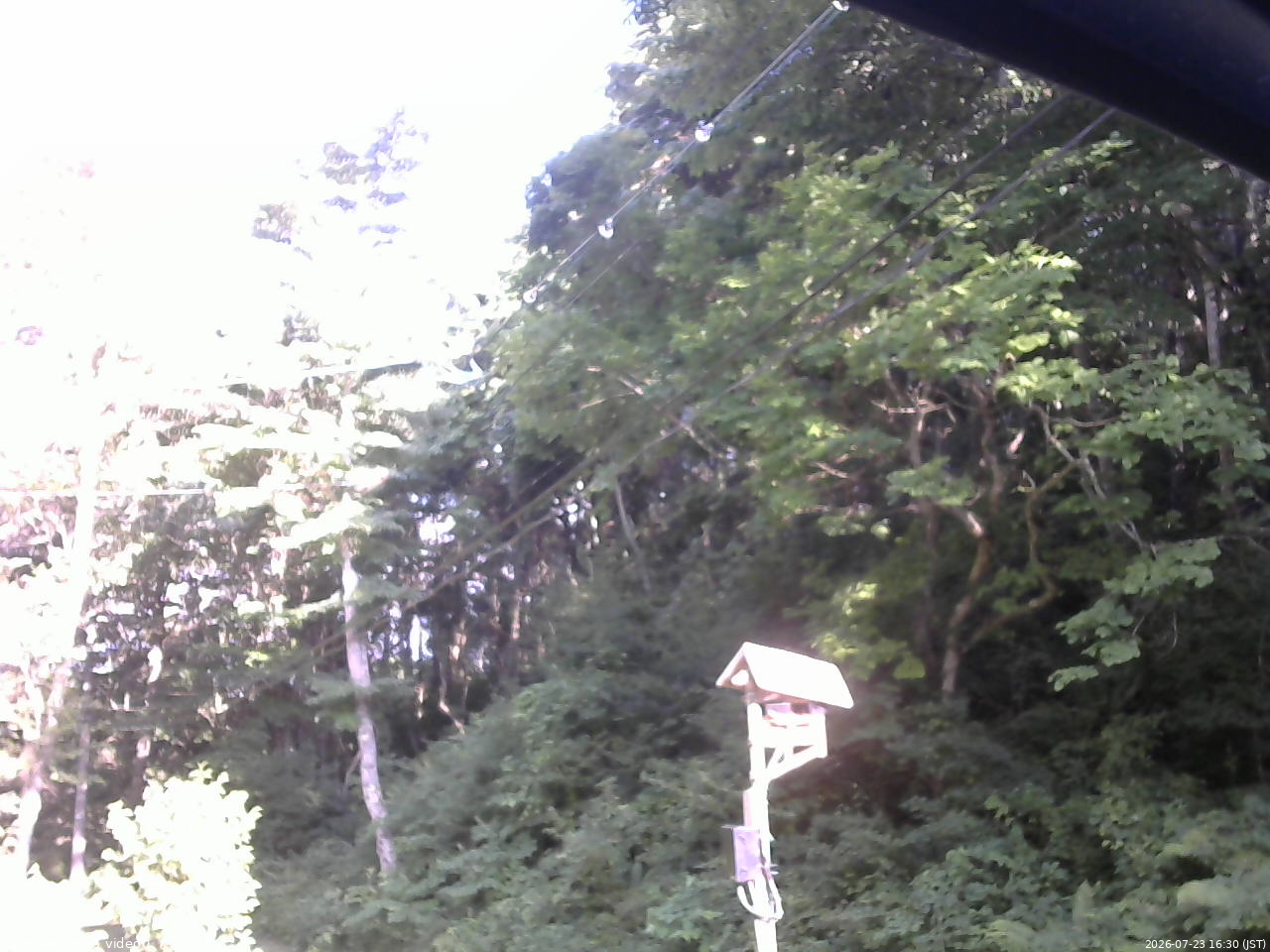 長野県菅平高原 ゆたか山荘 温度計 2026/07/23 16:30