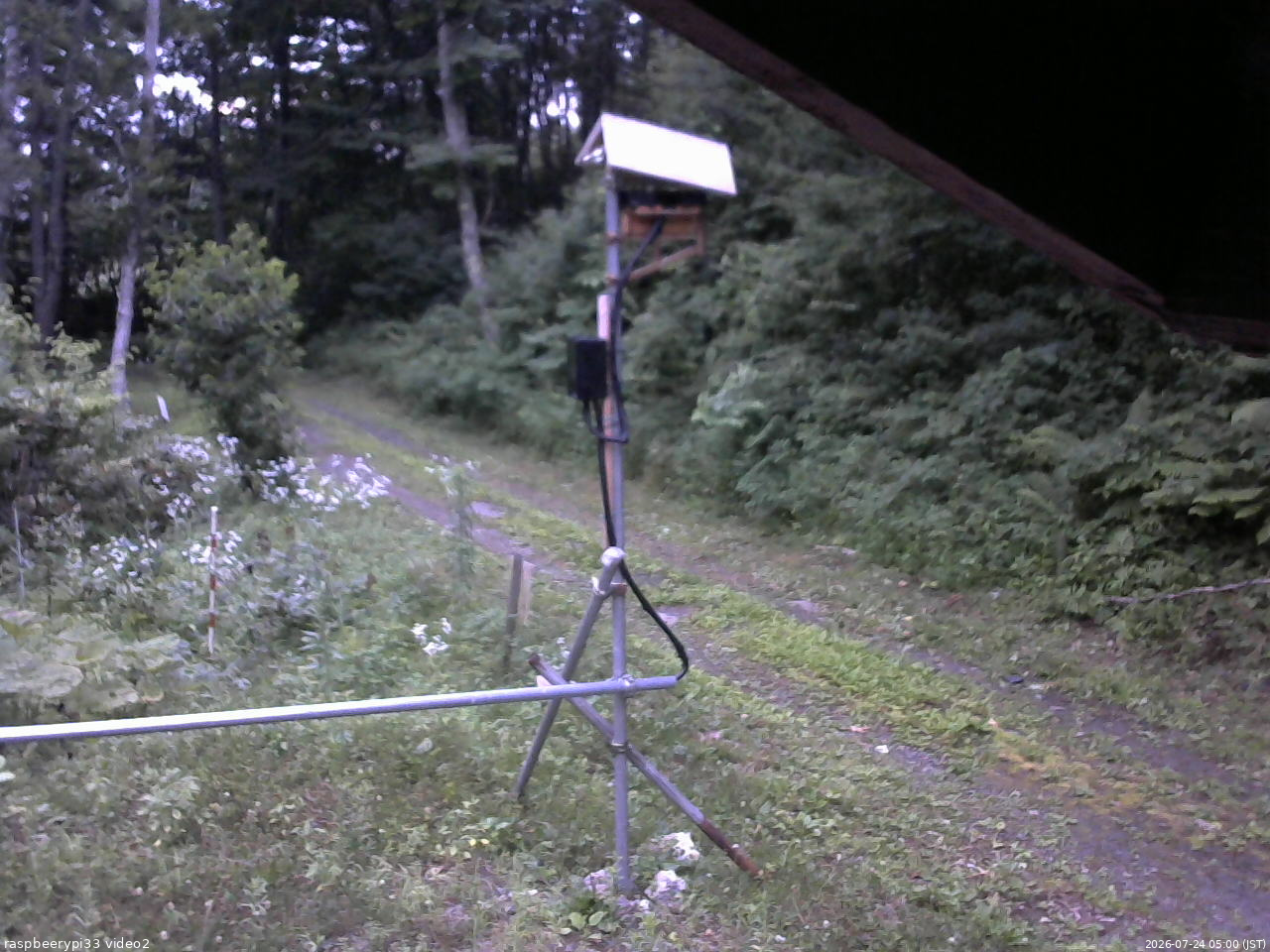 長野県菅平高原 ゆたか山荘 南側 2026/07/24 05:00