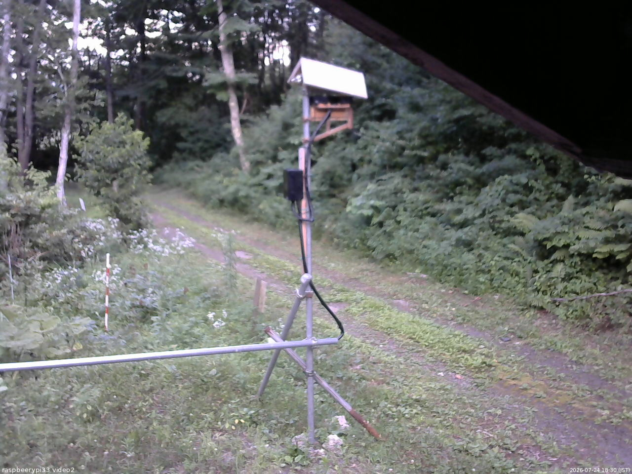 長野県菅平高原 ゆたか山荘 南側 2026/07/24 18:30
