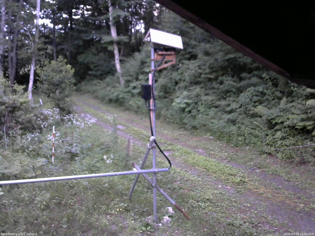 長野県菅平高原 ゆたか山荘 南側 2026/07/24 19:00