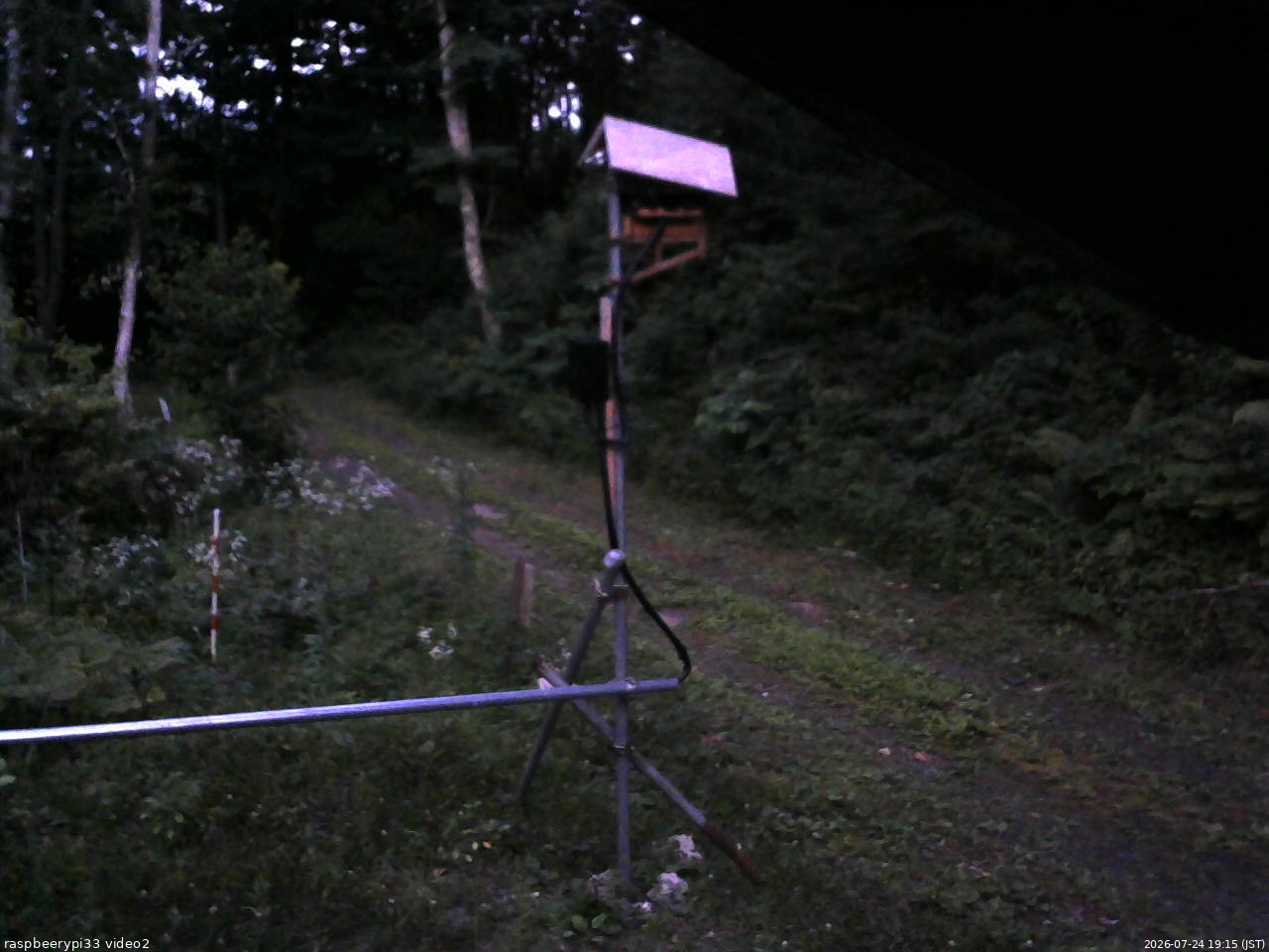 長野県菅平高原 ゆたか山荘 南側 2026/07/24 19:15