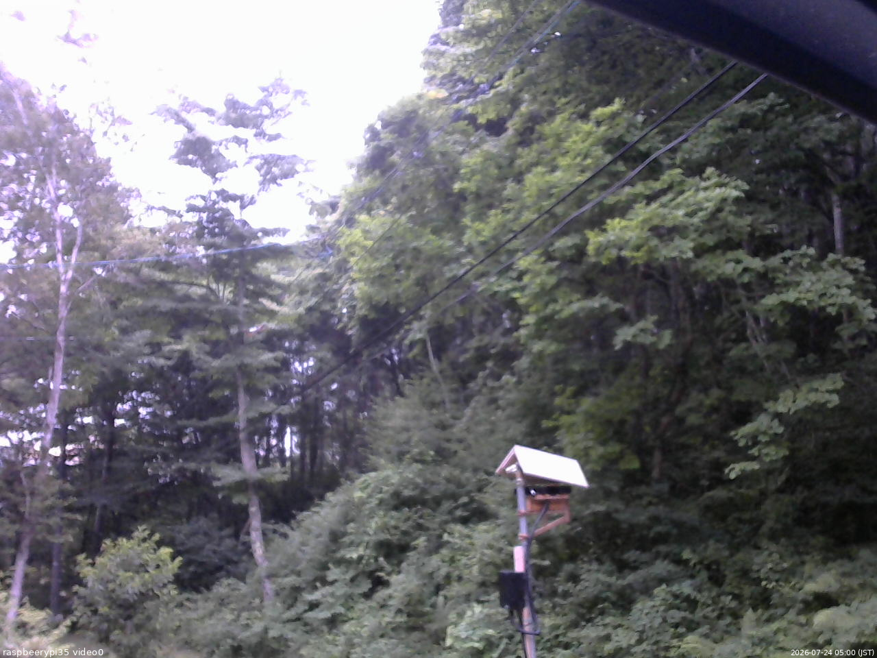 長野県菅平高原 ゆたか山荘 温度計 2026/07/24 05:00