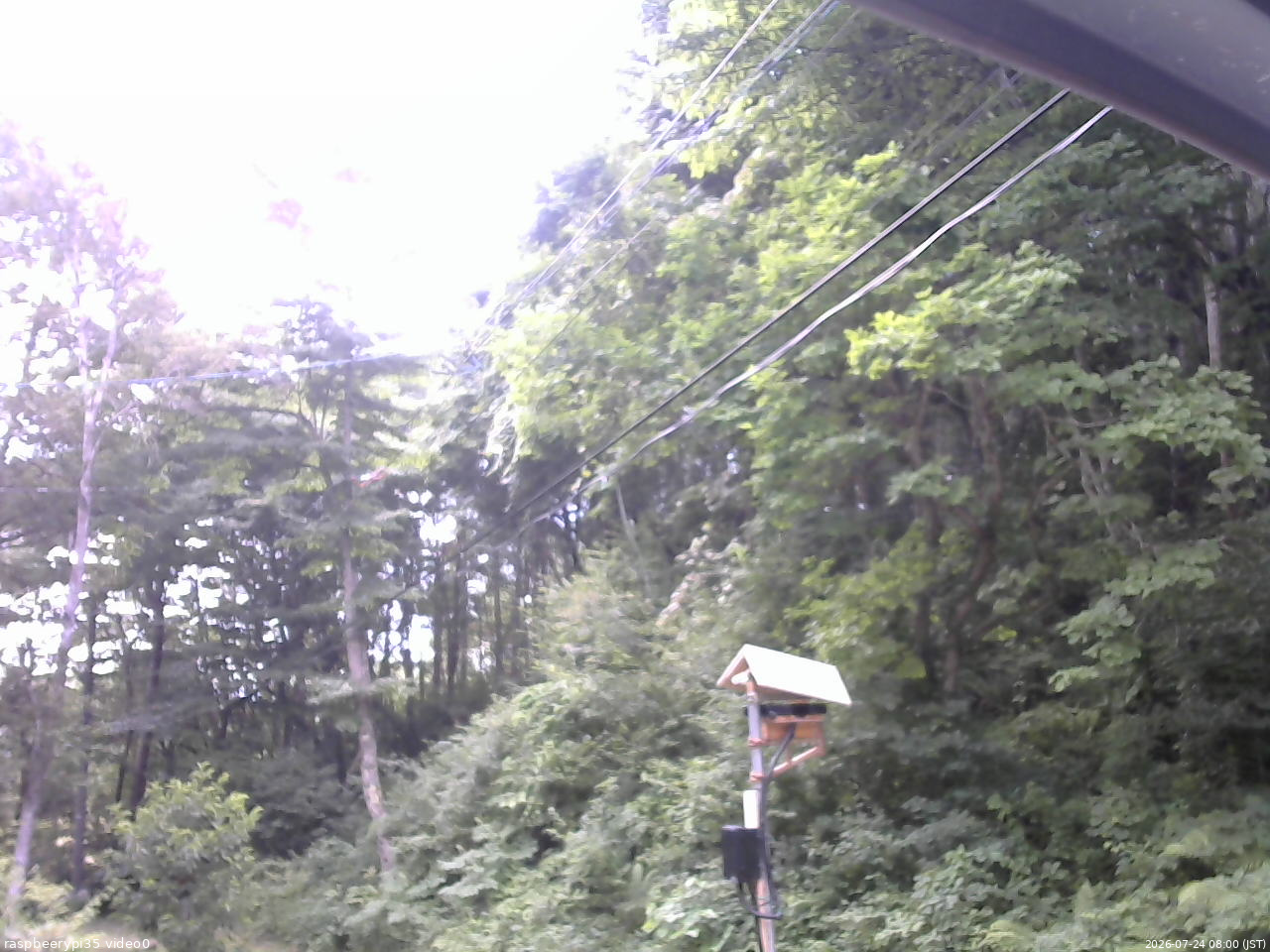 長野県菅平高原 ゆたか山荘 温度計 2026/07/24 08:00