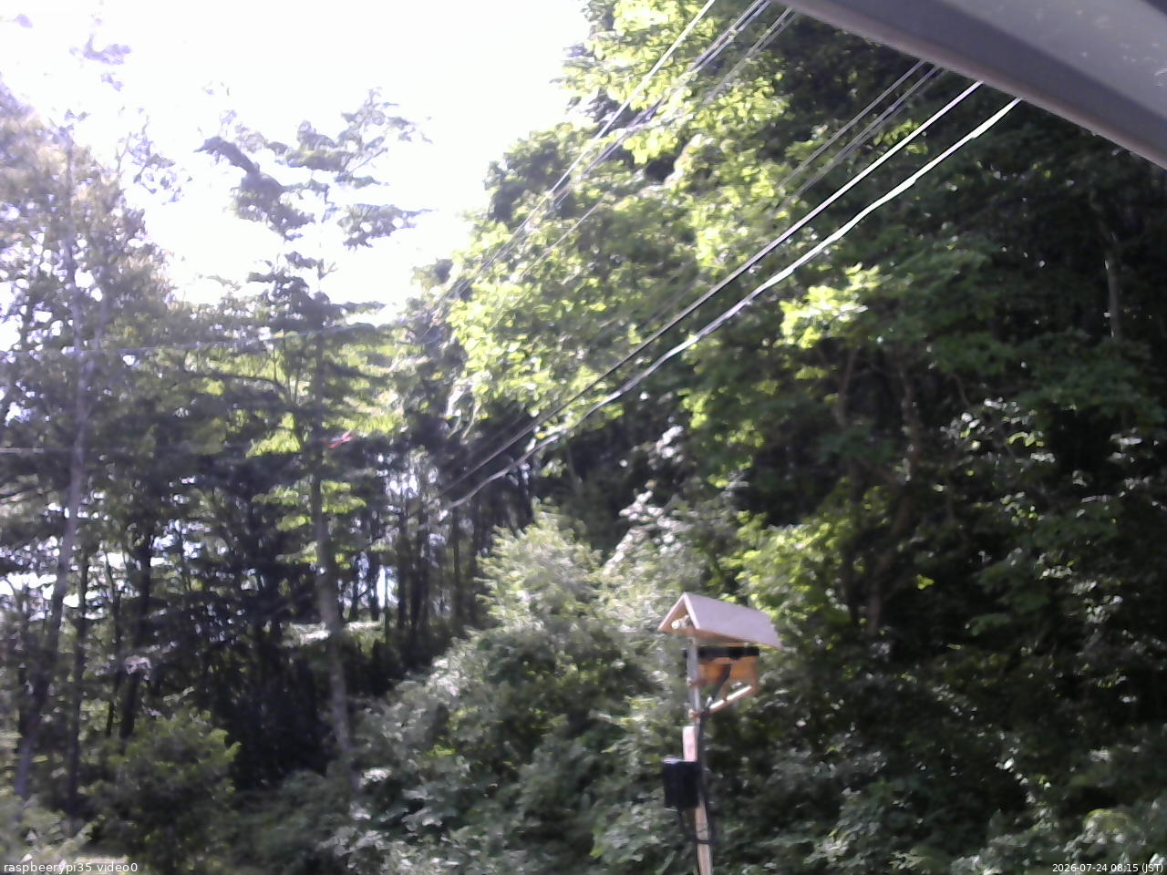 長野県菅平高原 ゆたか山荘 温度計 2026/07/24 08:15