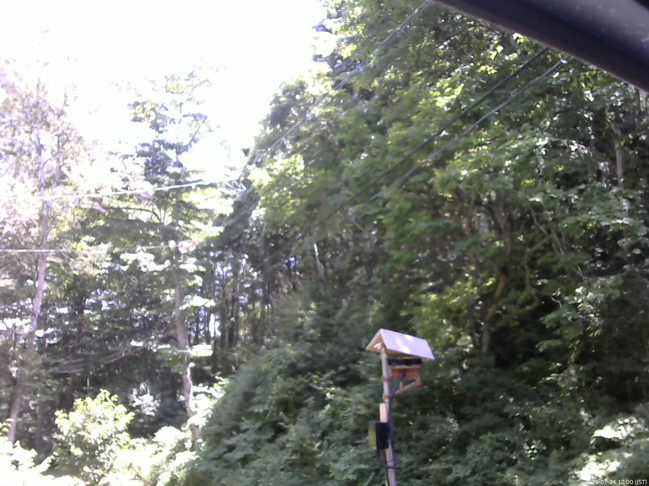 長野県菅平高原 ゆたか山荘 温度計 2026/07/24 12:00