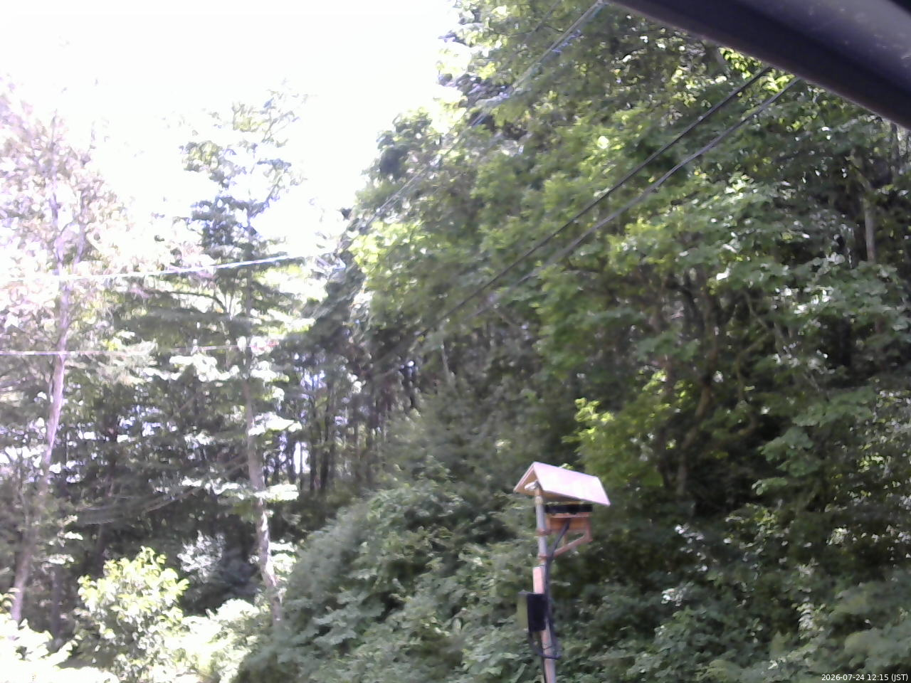長野県菅平高原 ゆたか山荘 温度計 2026/07/24 12:15