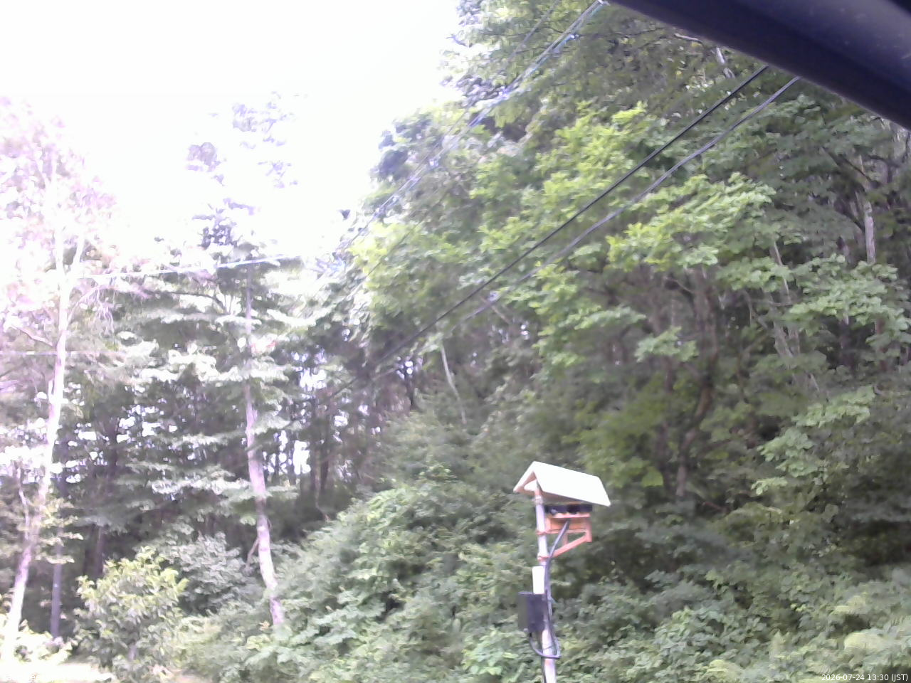 長野県菅平高原 ゆたか山荘 温度計 2026/07/24 13:30
