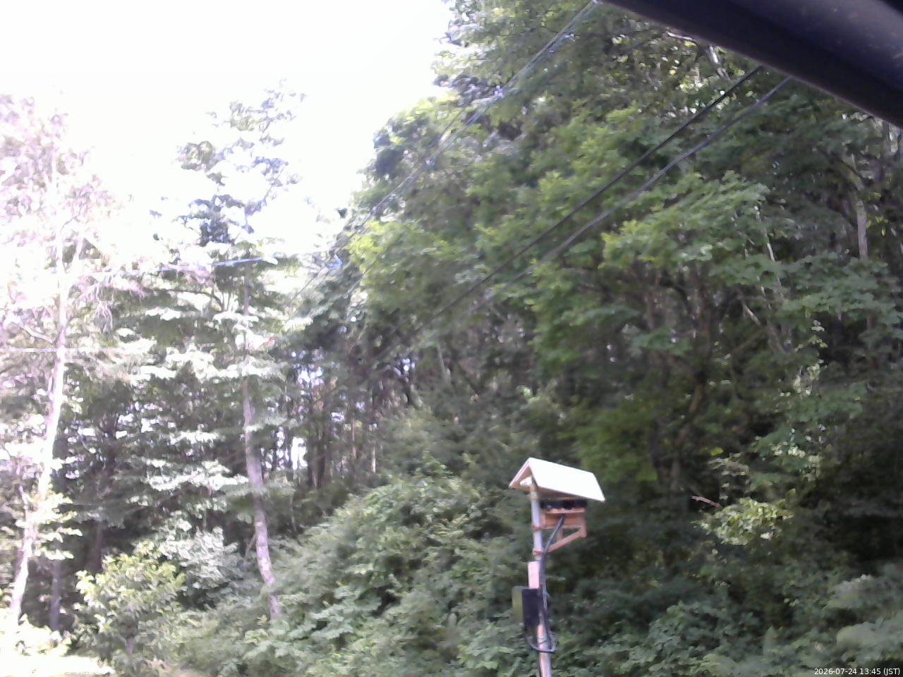長野県菅平高原 ゆたか山荘 温度計 2026/07/24 13:45