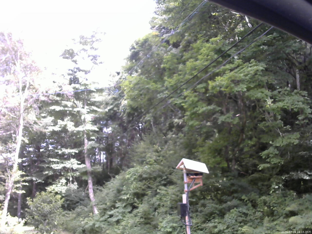 長野県菅平高原 ゆたか山荘 温度計 2026/07/24 14:15