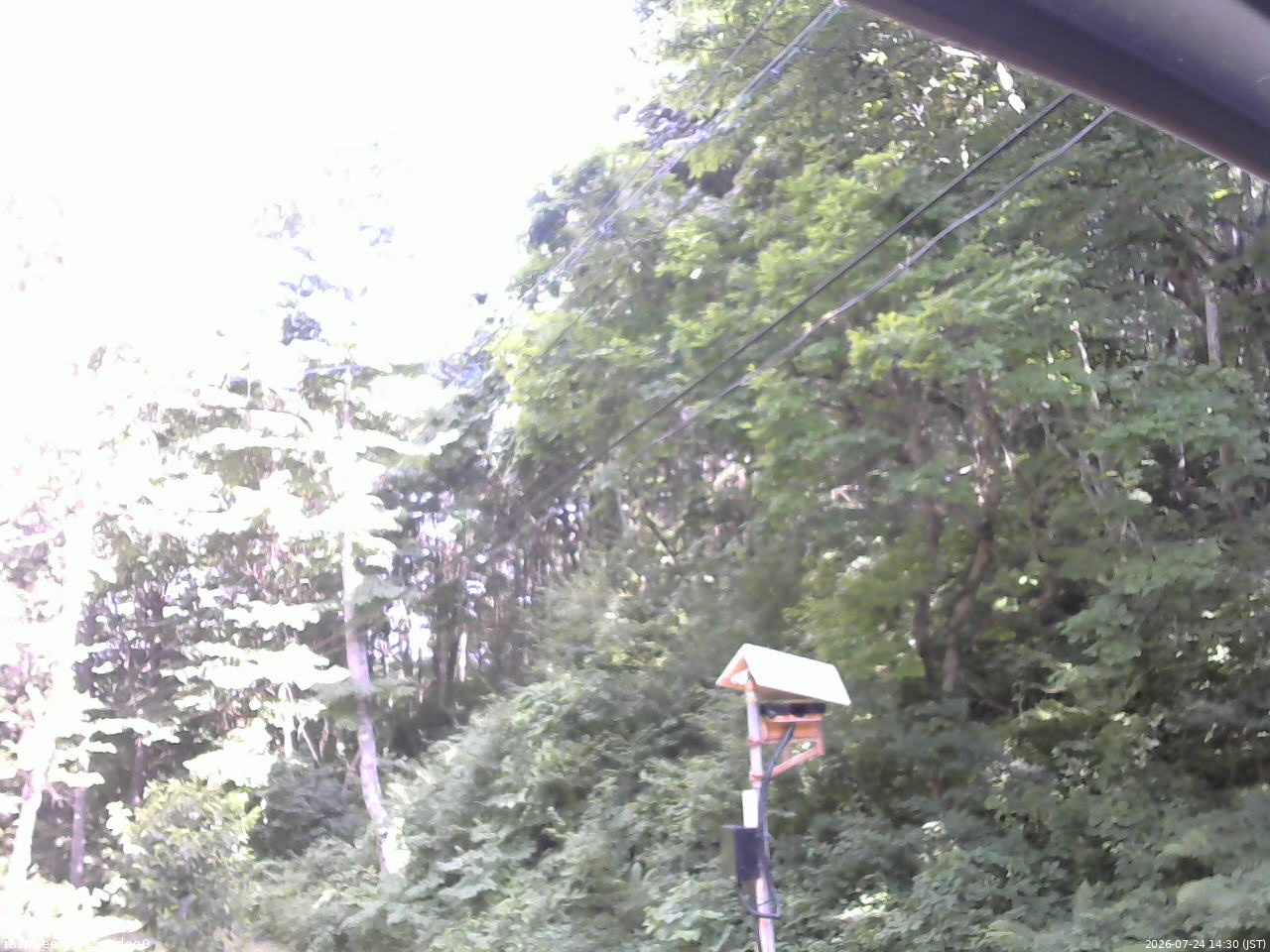長野県菅平高原 ゆたか山荘 温度計 2026/07/24 14:30