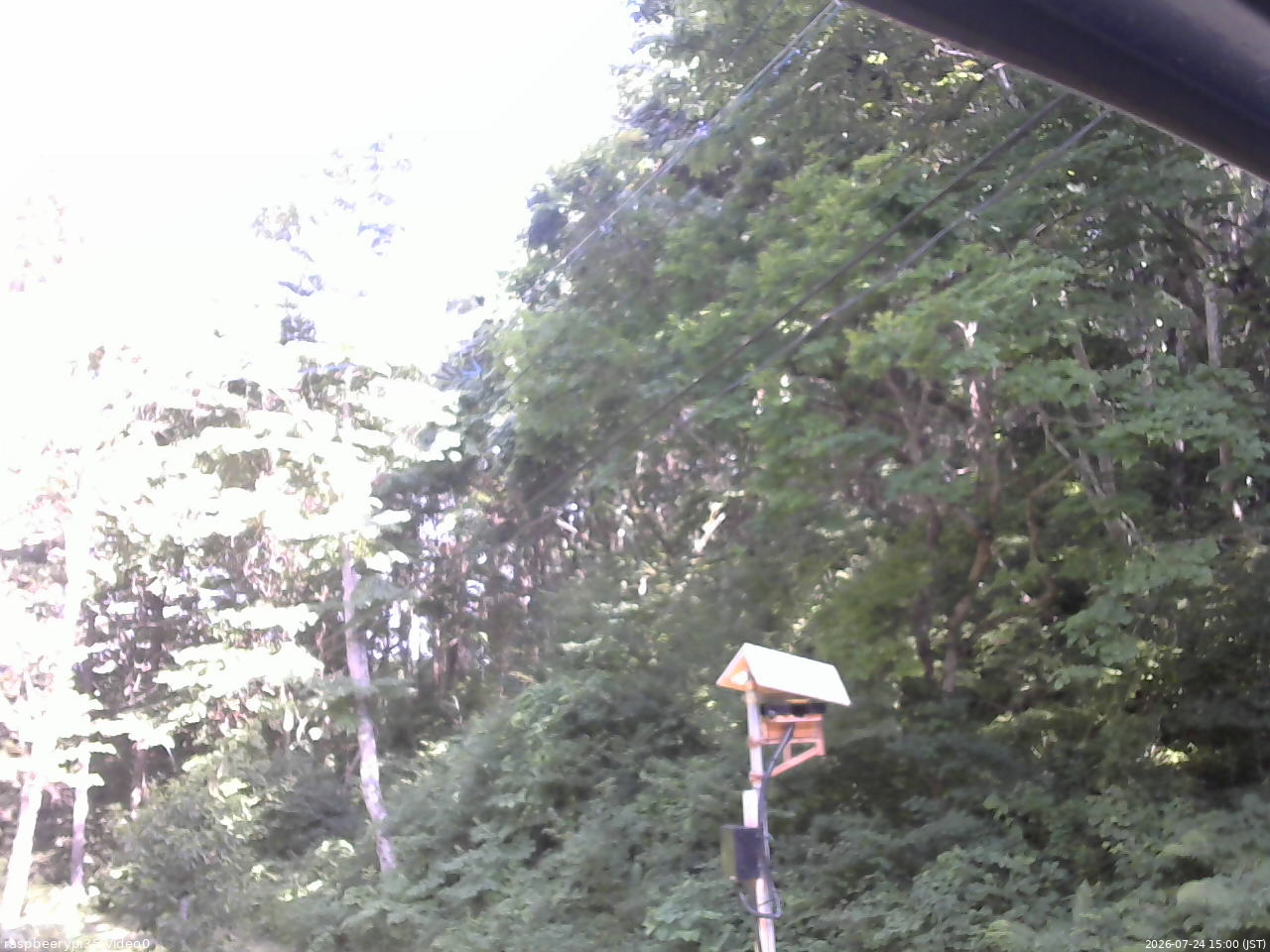 長野県菅平高原 ゆたか山荘 温度計 2026/07/24 15:00