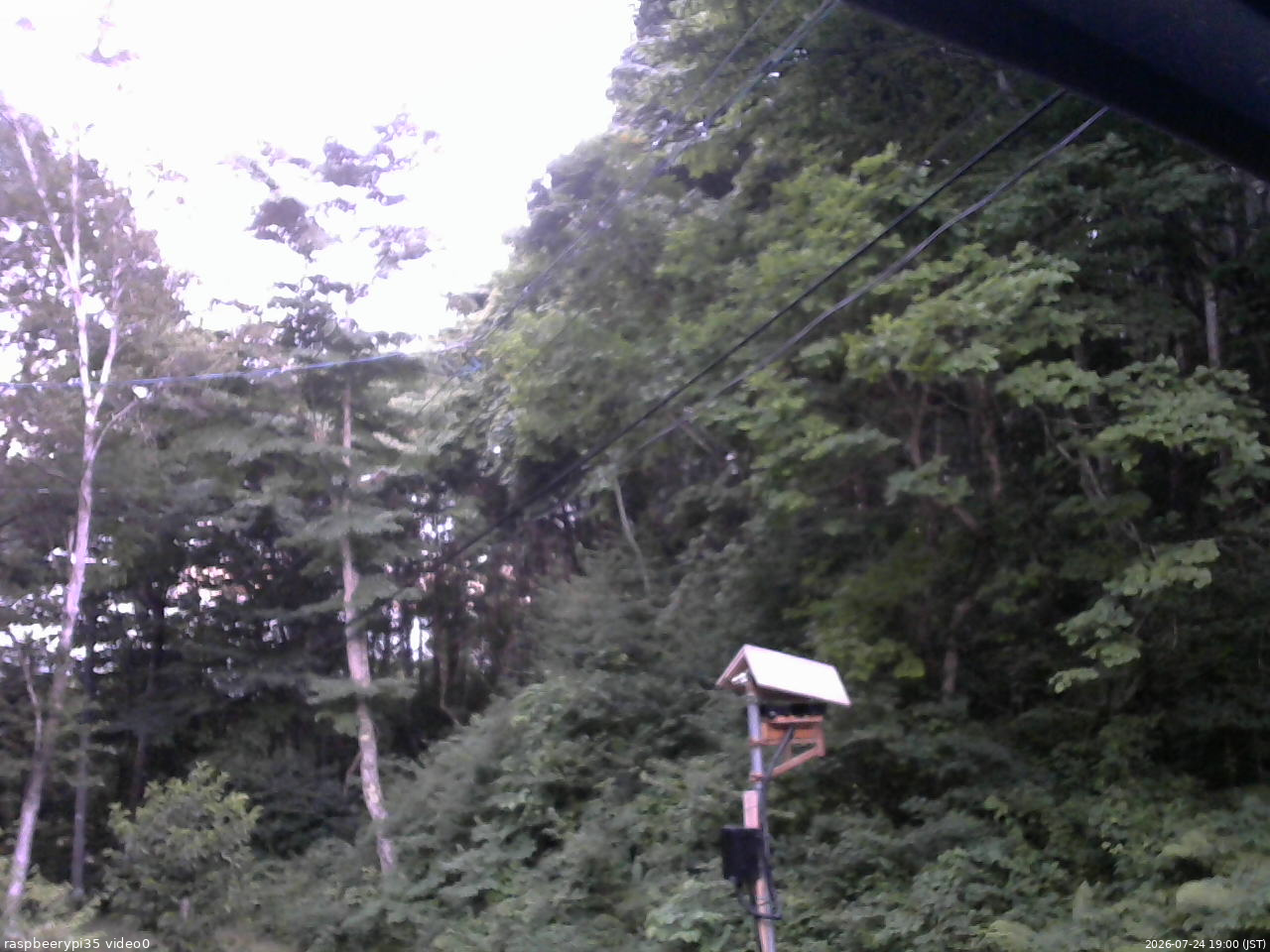 長野県菅平高原 ゆたか山荘 温度計 2026/07/24 19:00