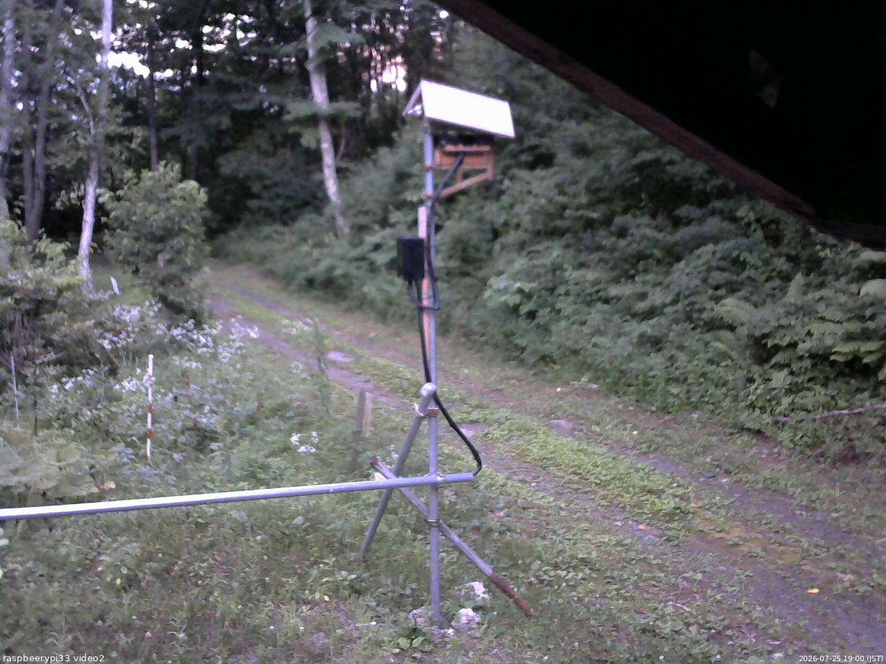 長野県菅平高原 ゆたか山荘 南側 2026/07/25 19:00