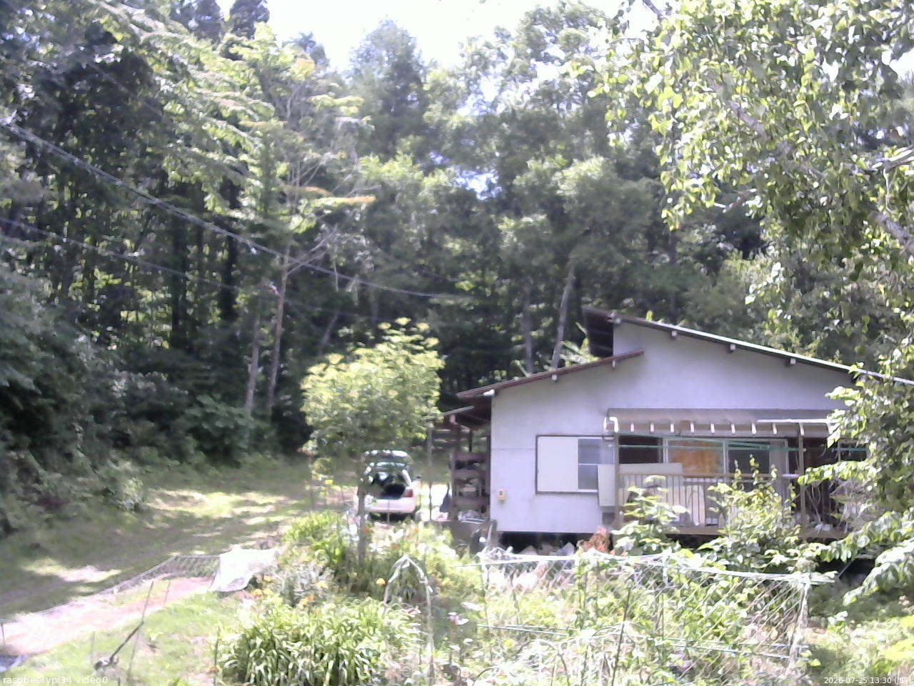 長野県菅平高原 ゆたか山荘 西側(坂上) 2026/07/25 13:30