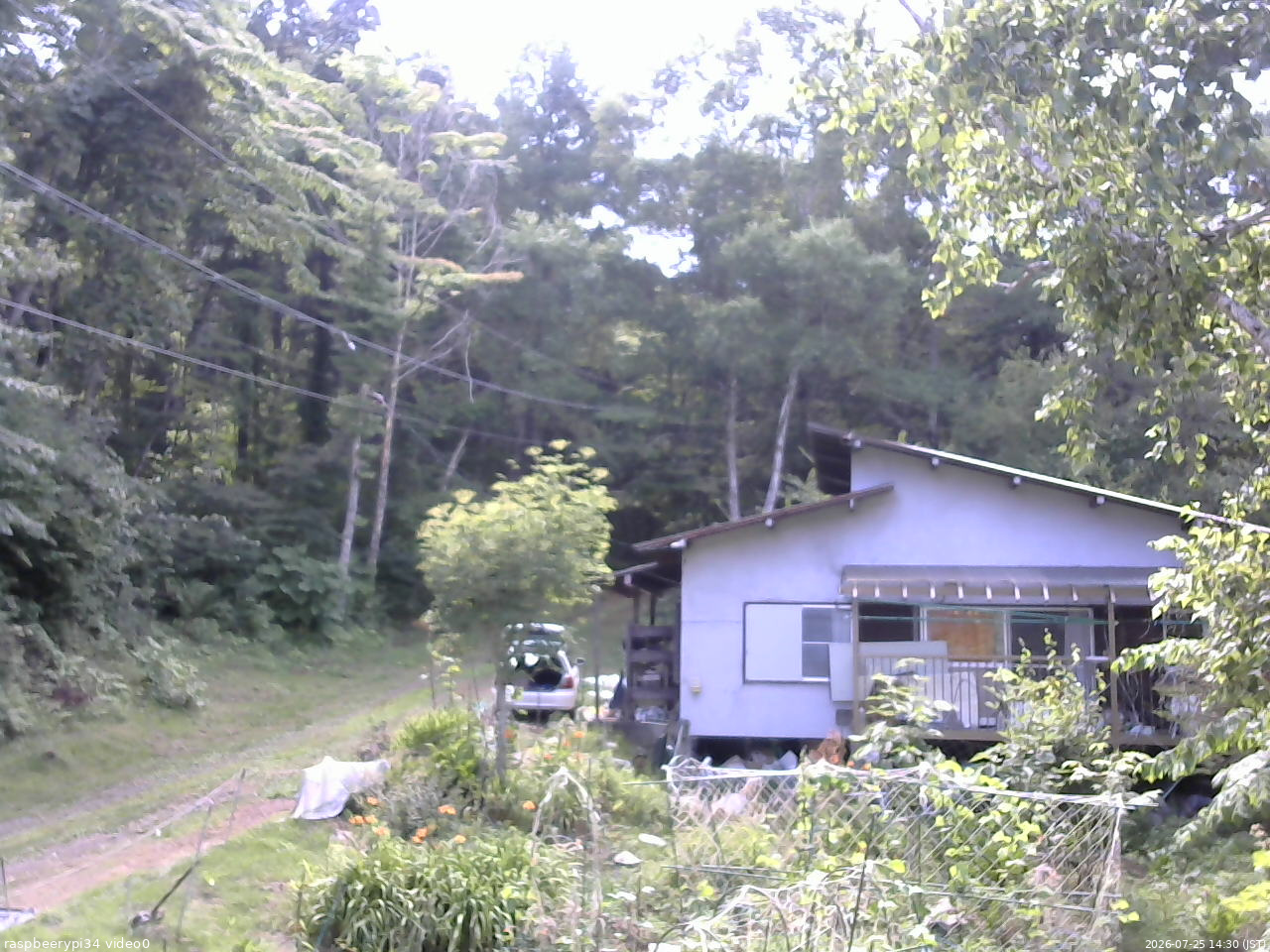 長野県菅平高原 ゆたか山荘 西側(坂上) 2026/07/25 14:30
