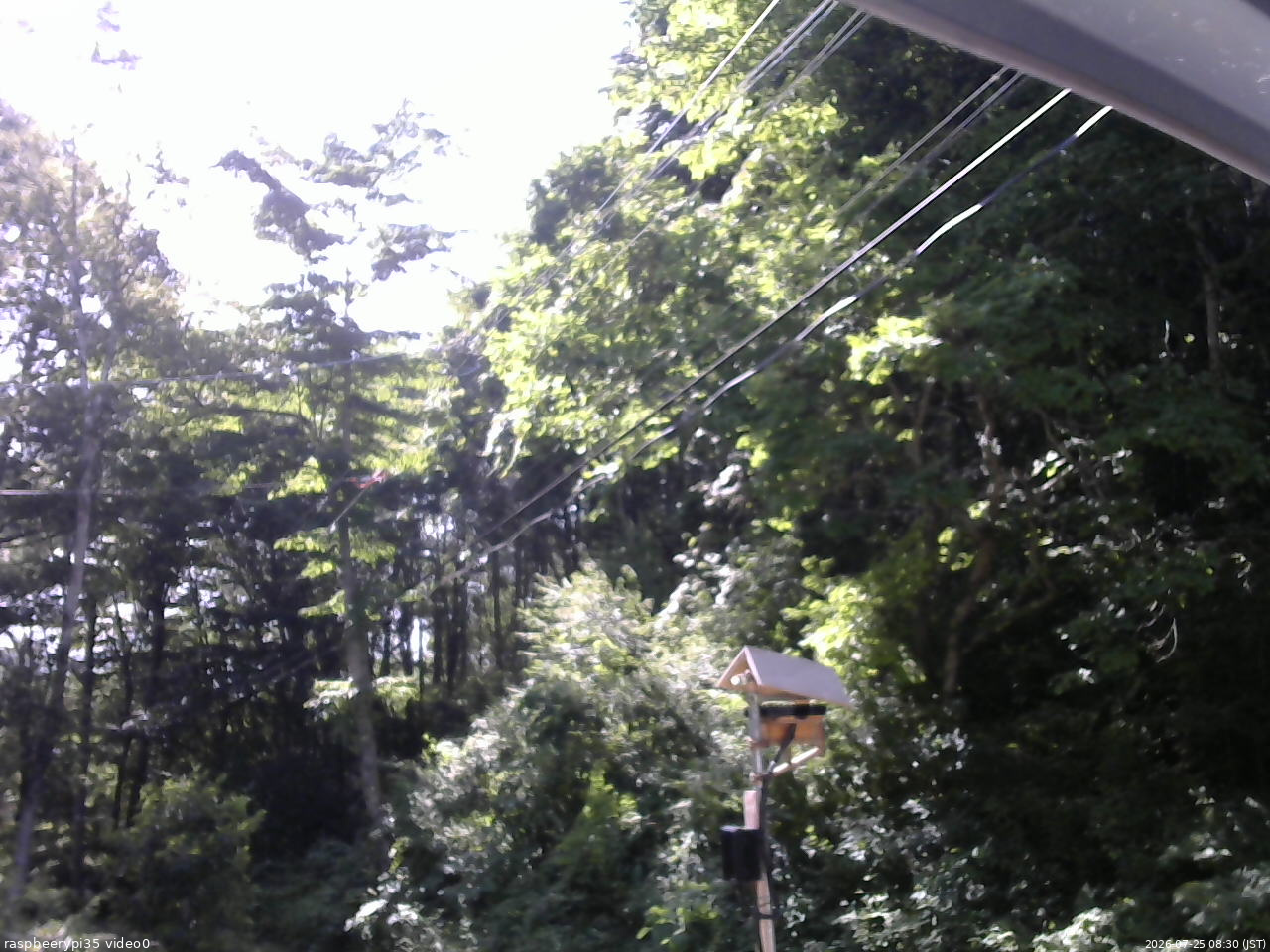 長野県菅平高原 ゆたか山荘 温度計 2026/07/25 08:30