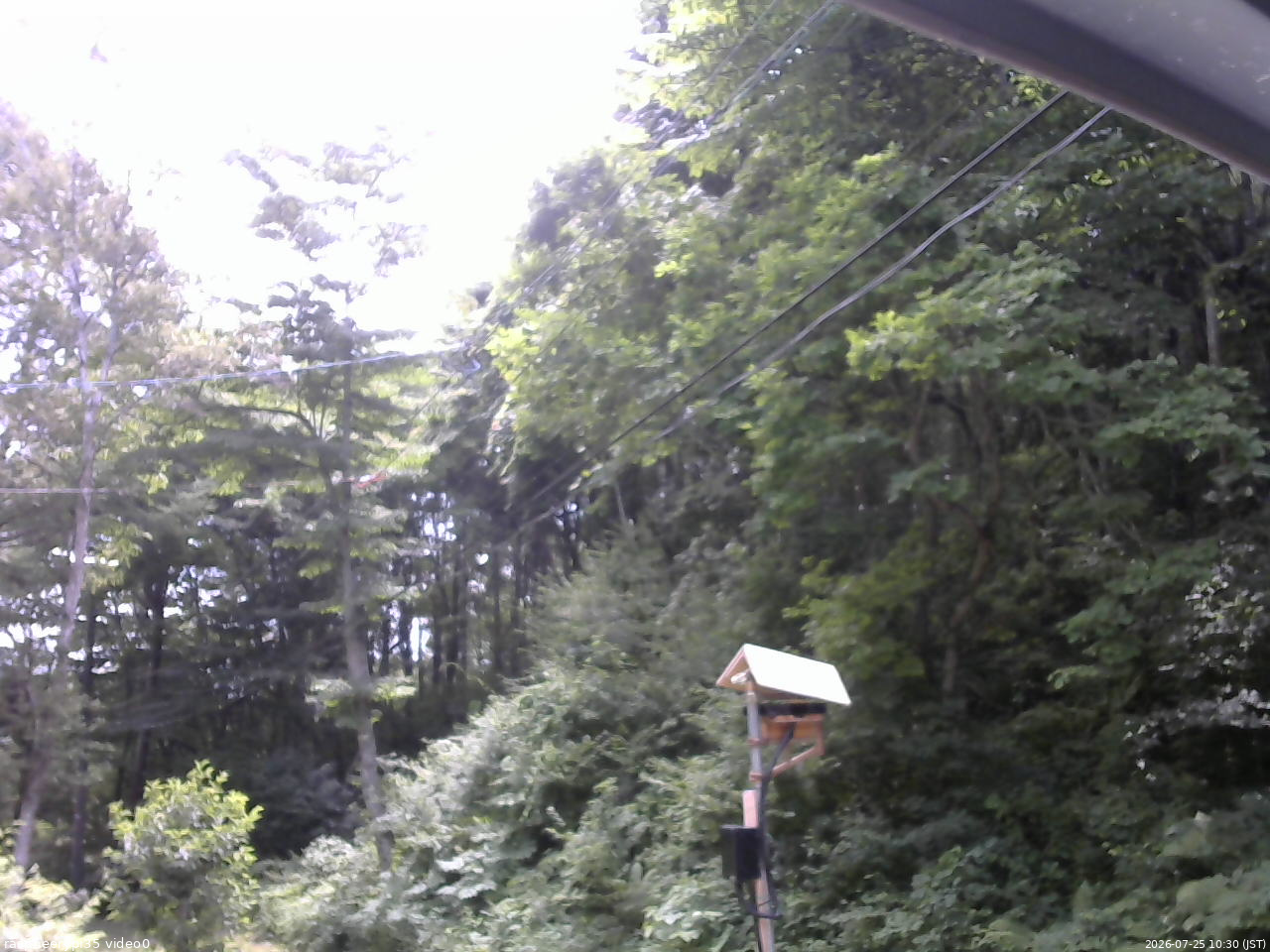 長野県菅平高原 ゆたか山荘 温度計 2026/07/25 10:30