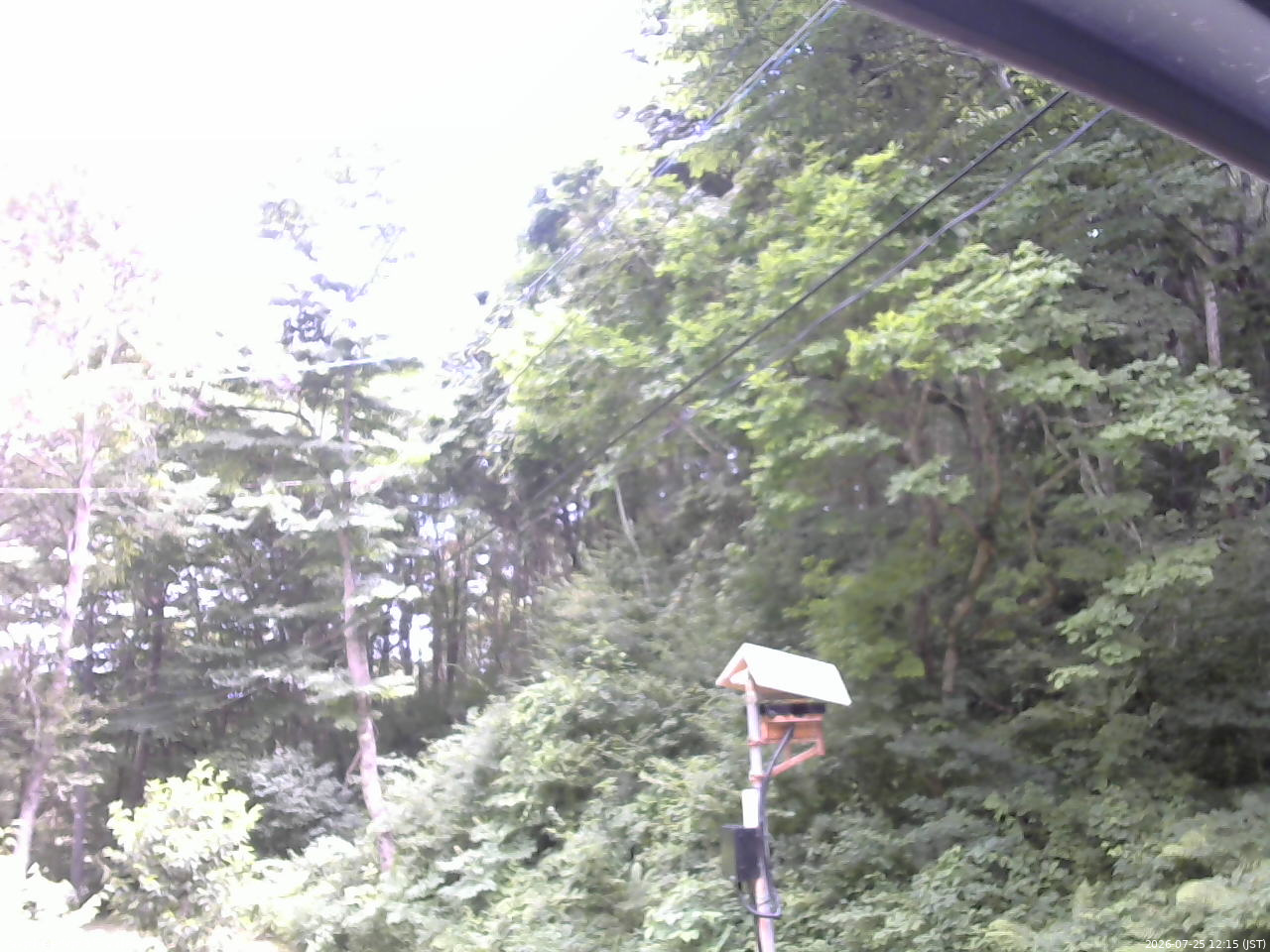 長野県菅平高原 ゆたか山荘 温度計 2026/07/25 12:15