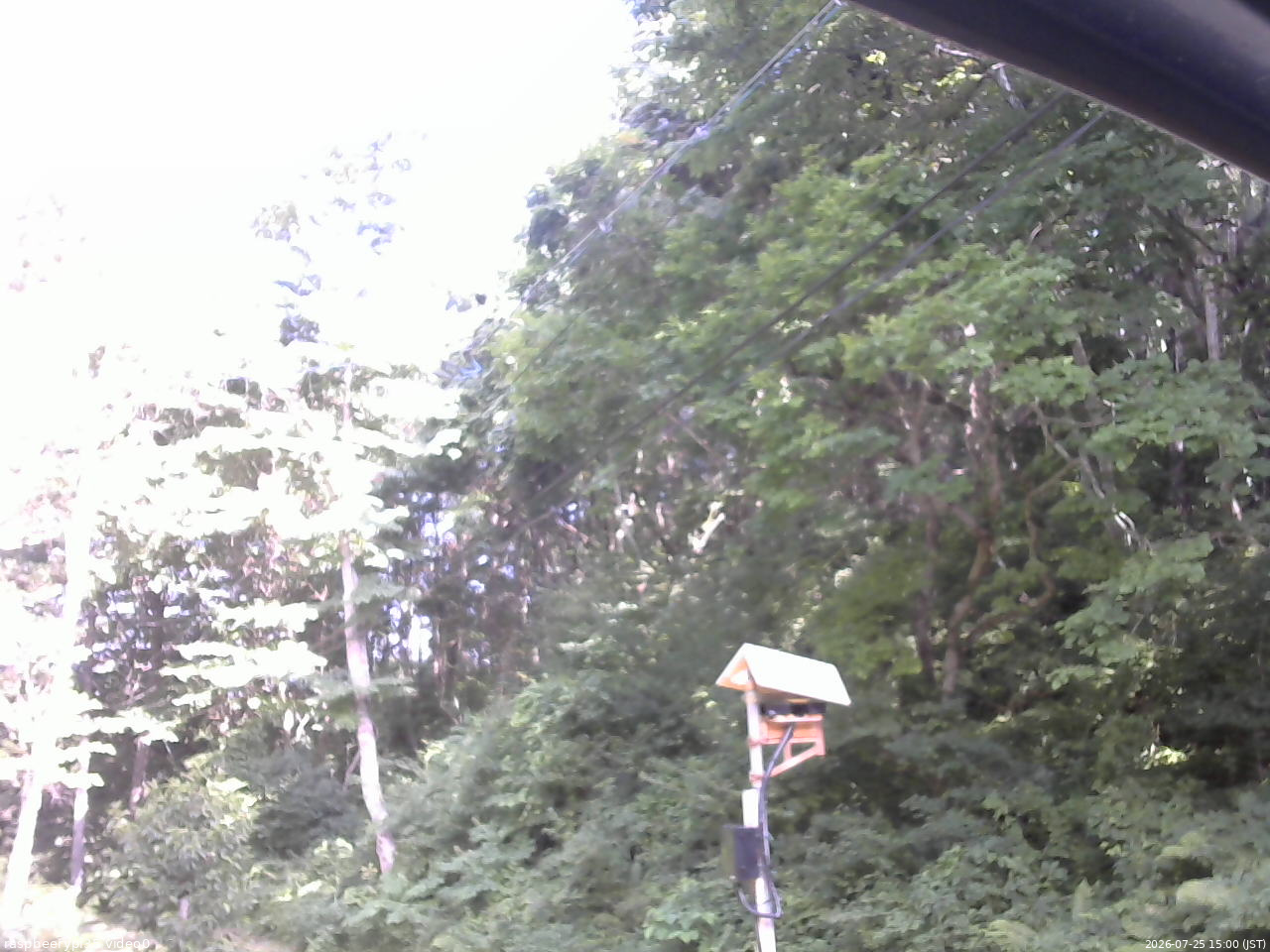 長野県菅平高原 ゆたか山荘 温度計 2026/07/25 15:00