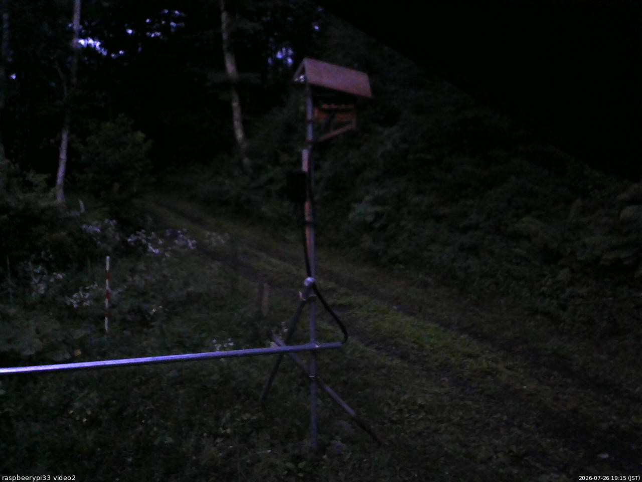 長野県菅平高原 ゆたか山荘 南側 2026/07/26 19:15