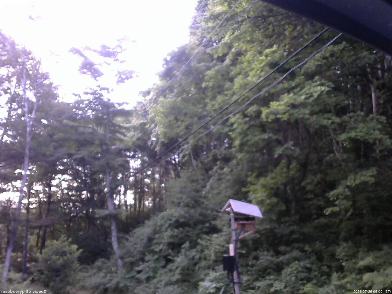 長野県菅平高原 ゆたか山荘 温度計 2026/07/26 06:00