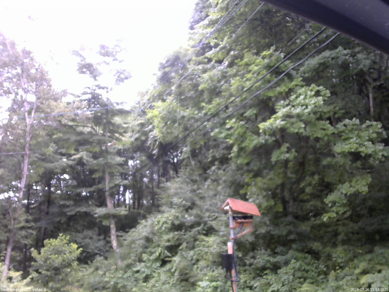 長野県菅平高原 ゆたか山荘 温度計 2026/07/26 11:15