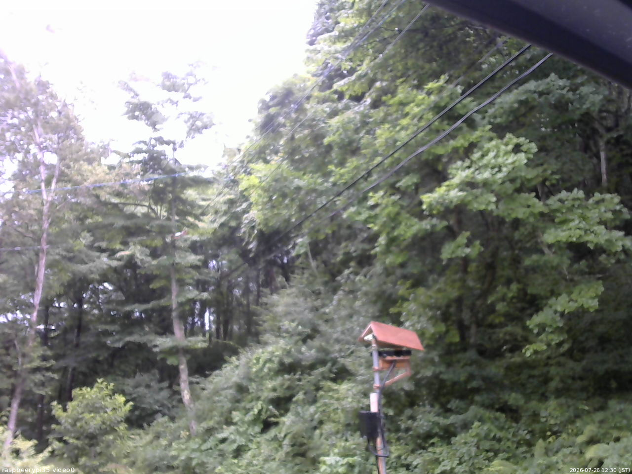 長野県菅平高原 ゆたか山荘 温度計 2026/07/26 12:30