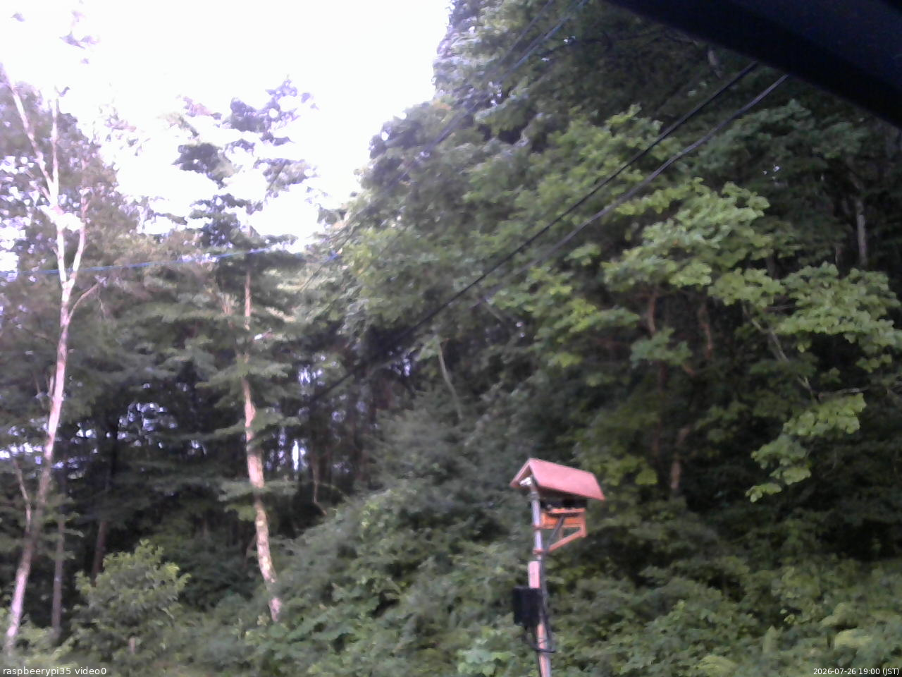 長野県菅平高原 ゆたか山荘 温度計 2026/07/26 19:00