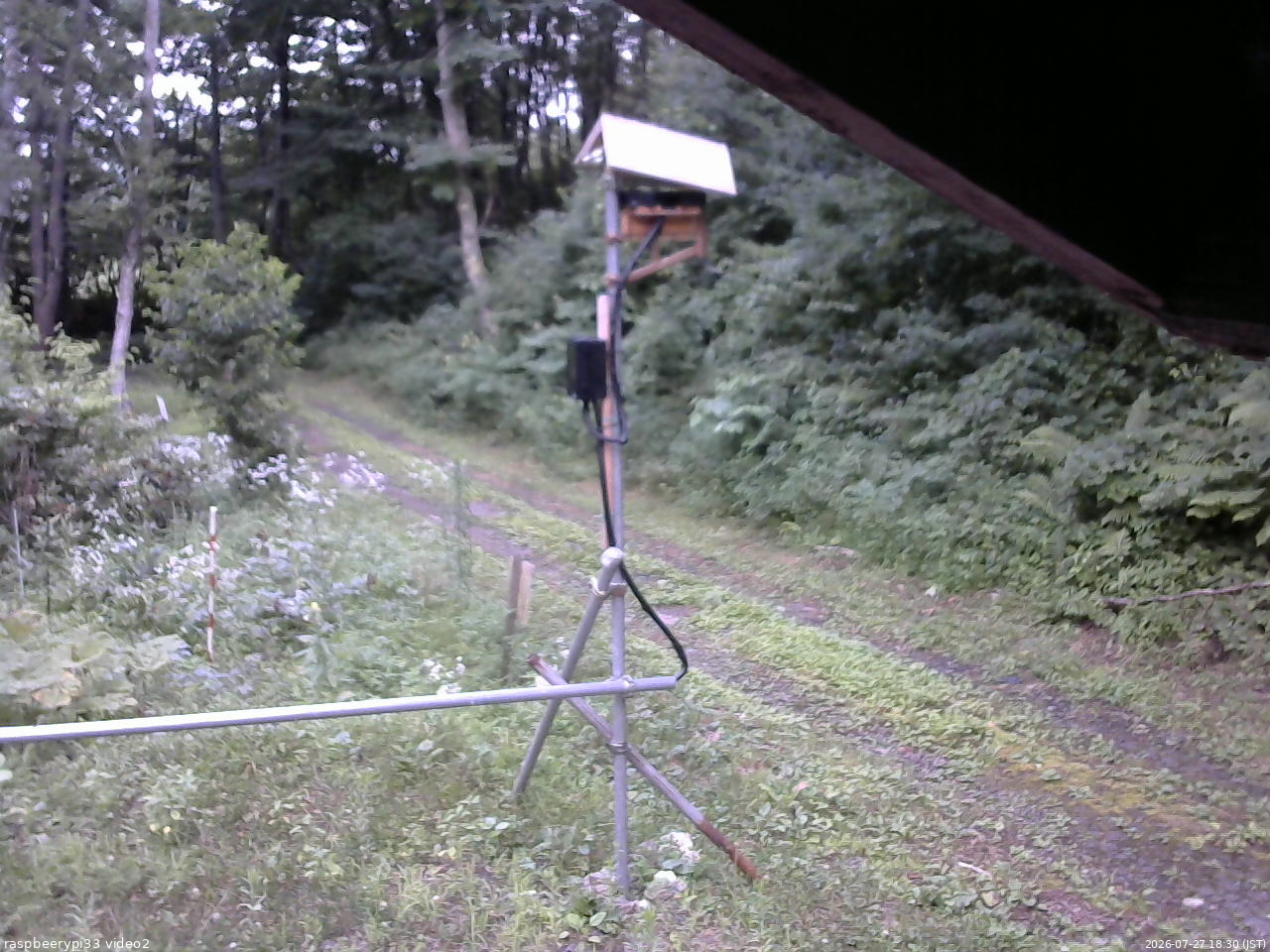 長野県菅平高原 ゆたか山荘 南側 2026/07/27 18:30
