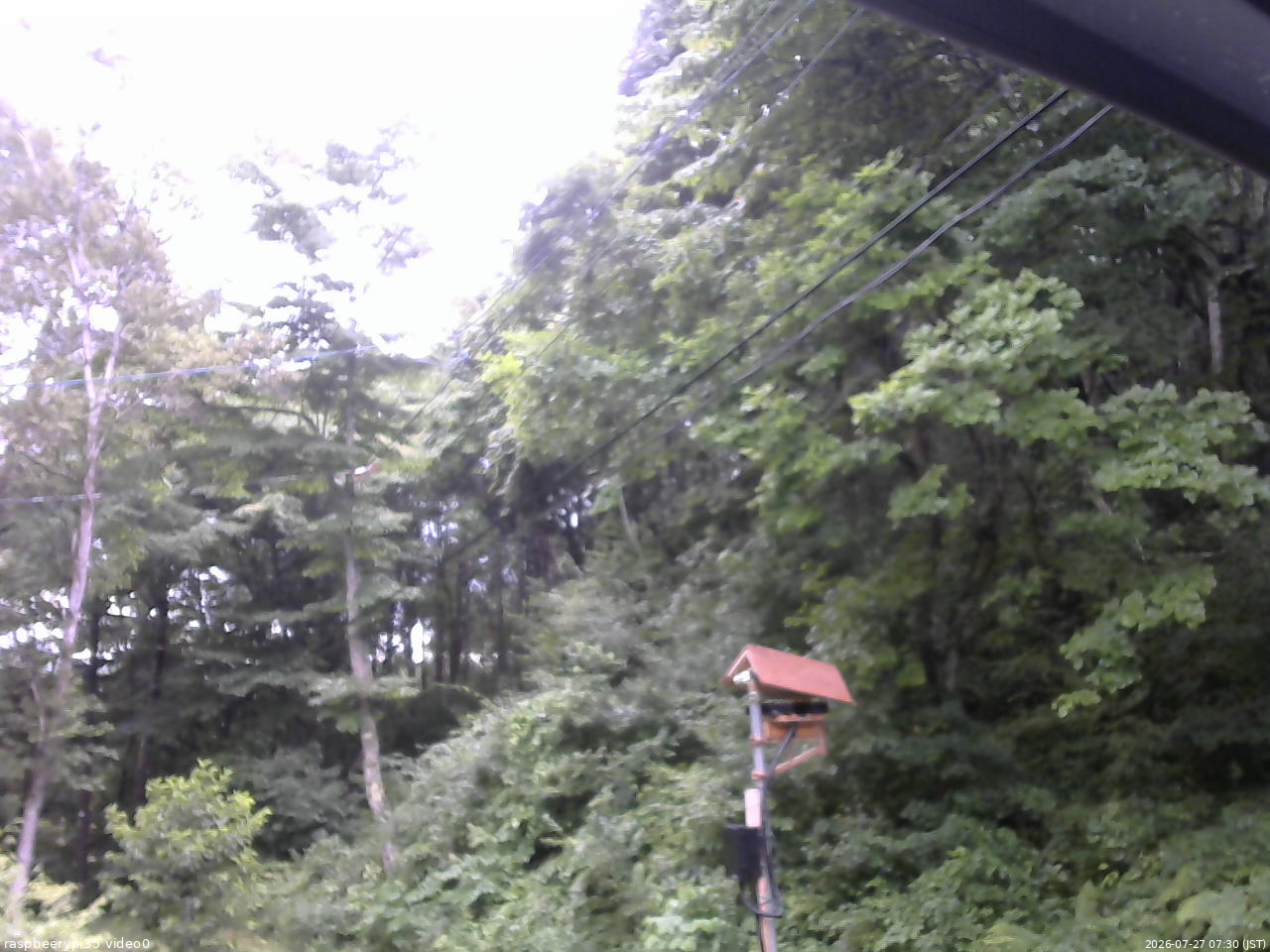 長野県菅平高原 ゆたか山荘 温度計 2026/07/27 07:30