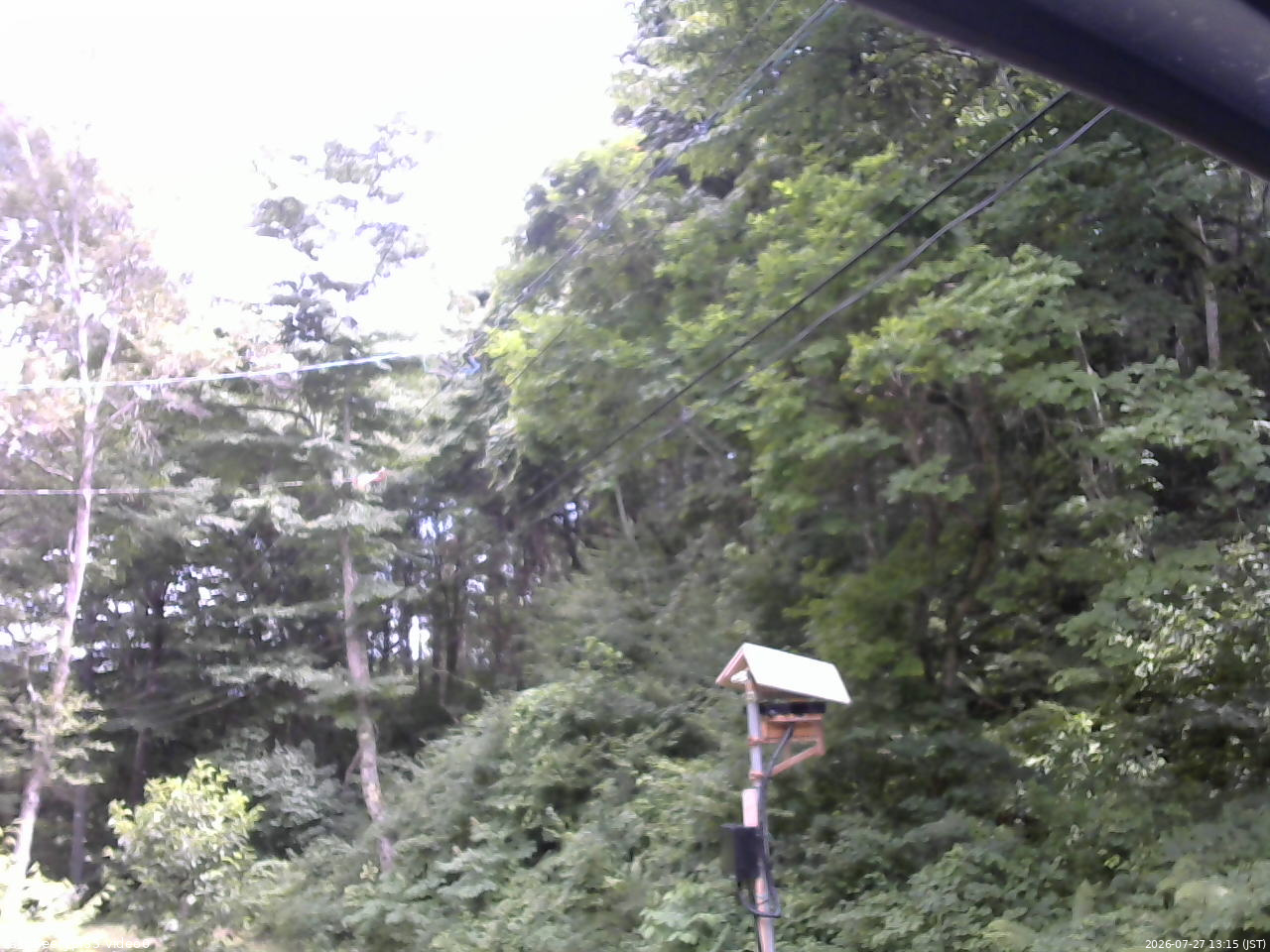 長野県菅平高原 ゆたか山荘 温度計 2026/07/27 13:15