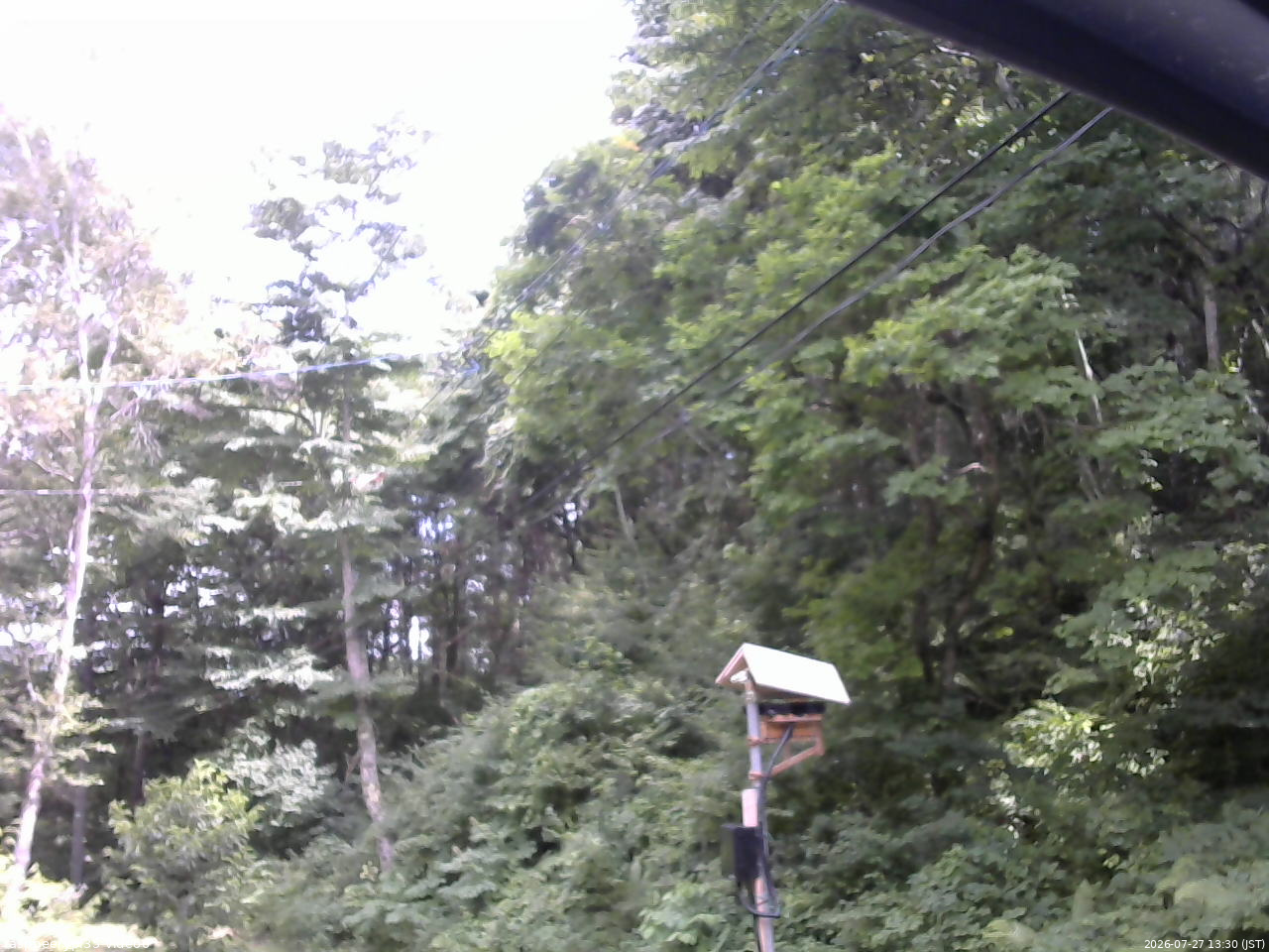 長野県菅平高原 ゆたか山荘 温度計 2026/07/27 13:30