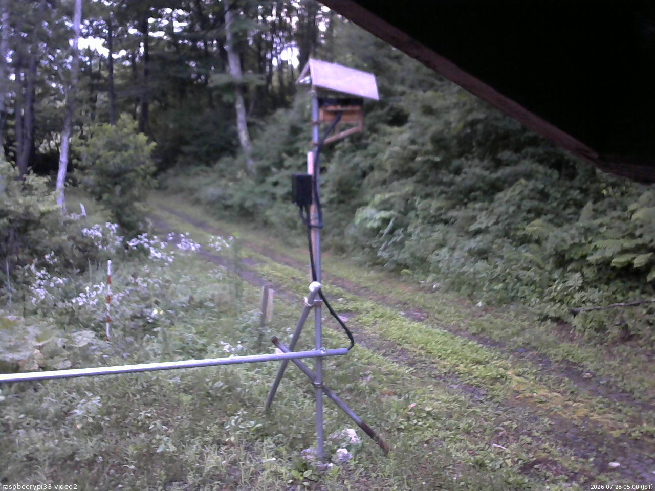 長野県菅平高原 ゆたか山荘 南側 2026/07/28 05:00