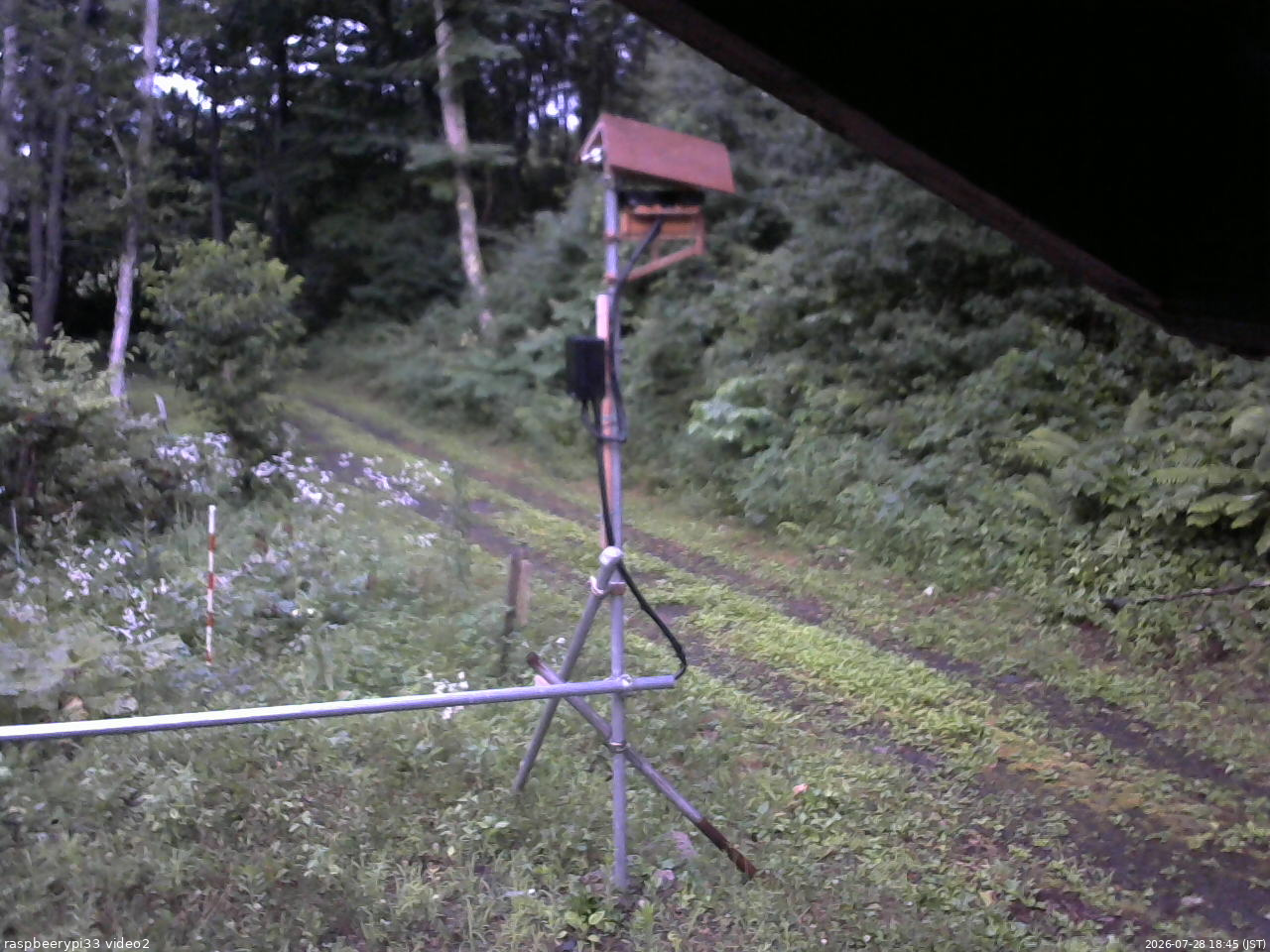 長野県菅平高原 ゆたか山荘 南側 2026/07/28 18:45