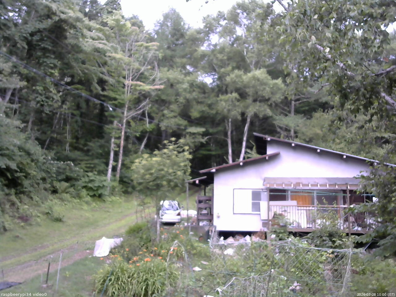 長野県菅平高原 ゆたか山荘 西側(坂上) 2026/07/28 10:00