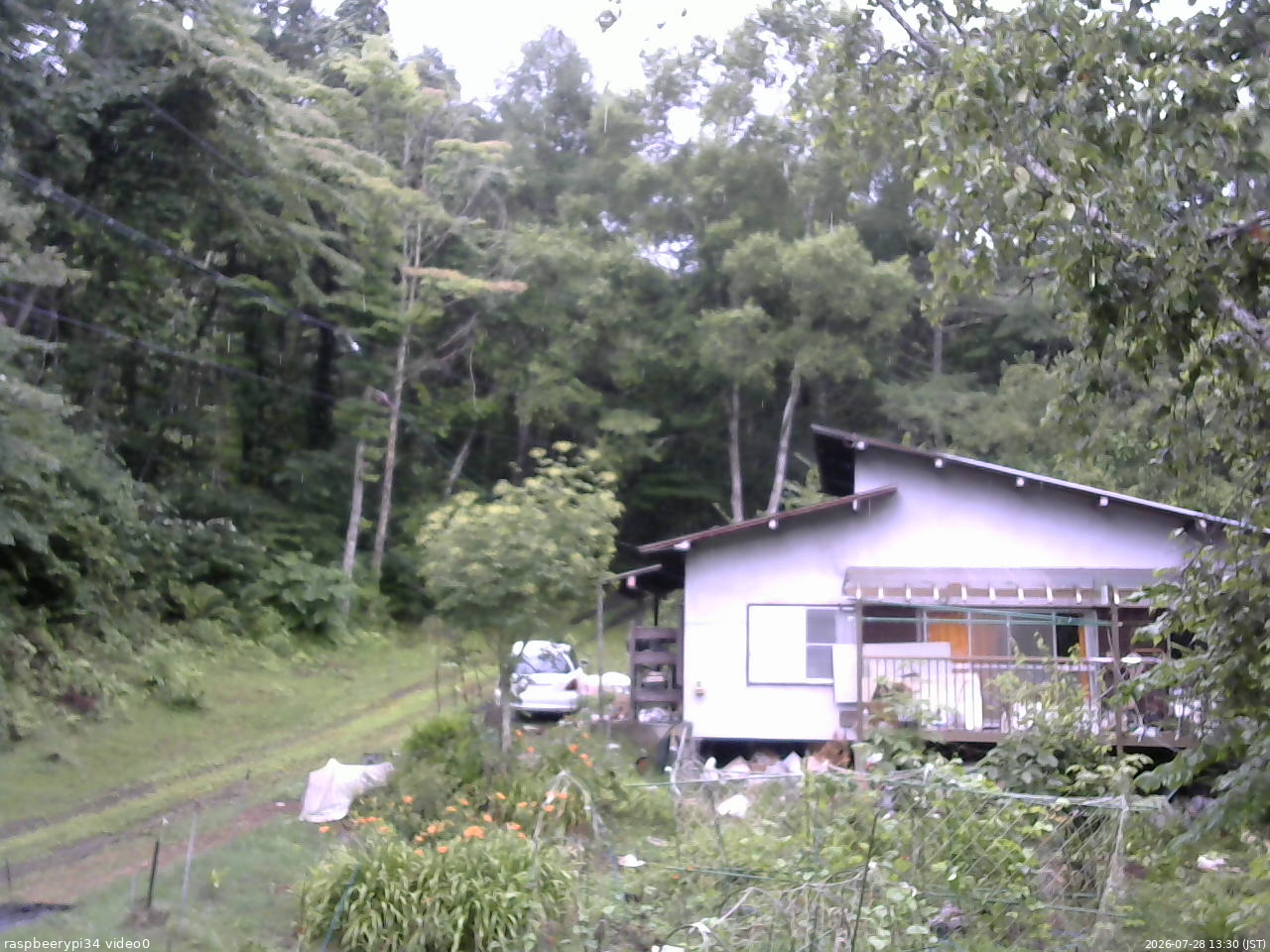 長野県菅平高原 ゆたか山荘 西側(坂上) 2026/07/28 13:30