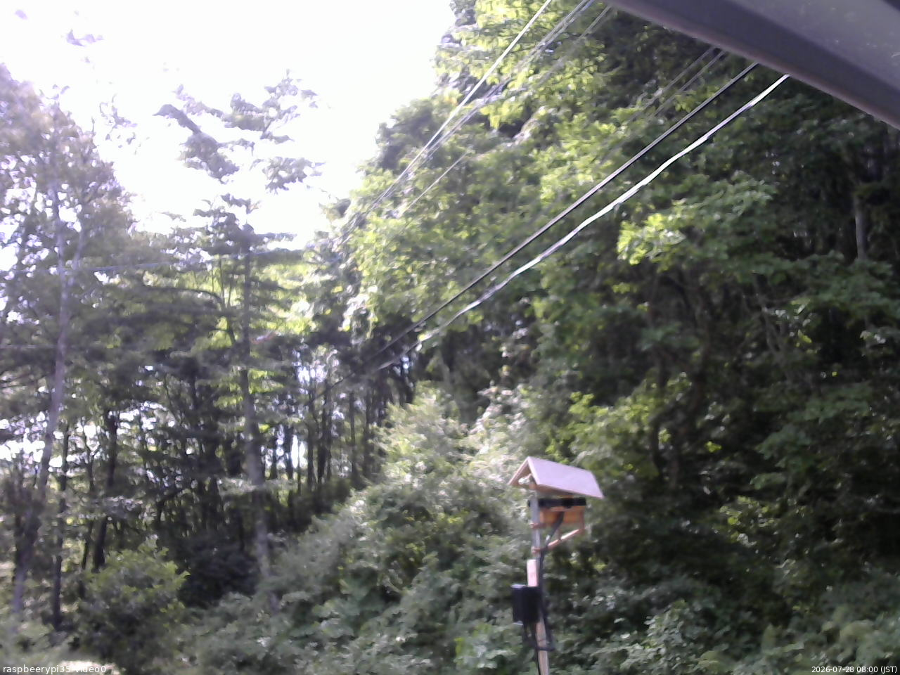 長野県菅平高原 ゆたか山荘 温度計 2026/07/28 08:00