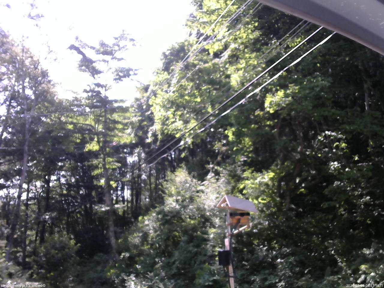 長野県菅平高原 ゆたか山荘 温度計 2026/07/28 08:15