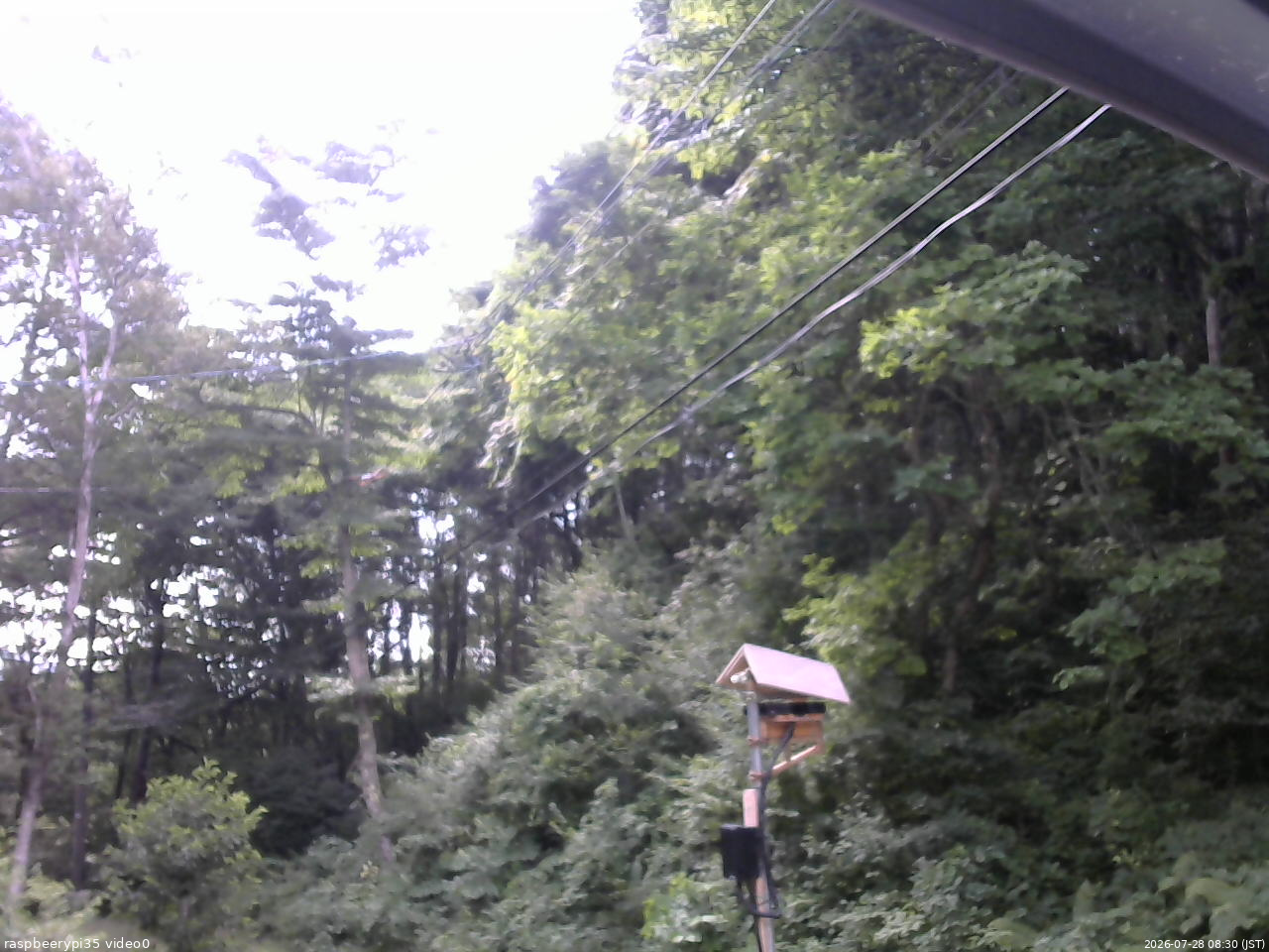 長野県菅平高原 ゆたか山荘 温度計 2026/07/28 08:30
