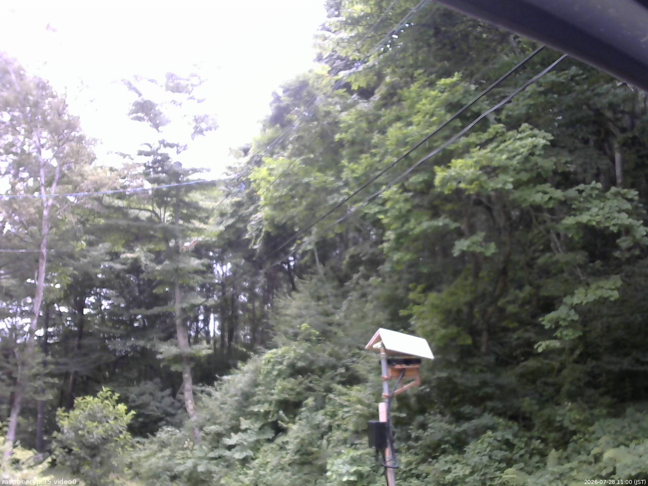 長野県菅平高原 ゆたか山荘 温度計 2026/07/28 11:00