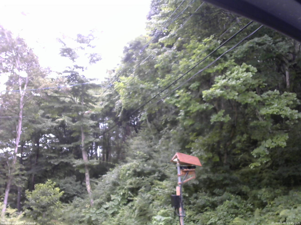 長野県菅平高原 ゆたか山荘 温度計 2026/07/28 13:45