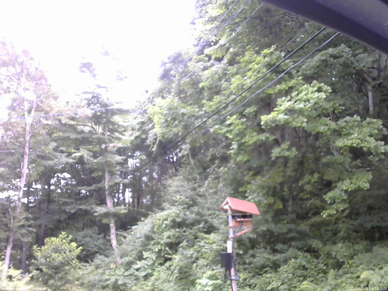 長野県菅平高原 ゆたか山荘 温度計 2026/07/28 14:15