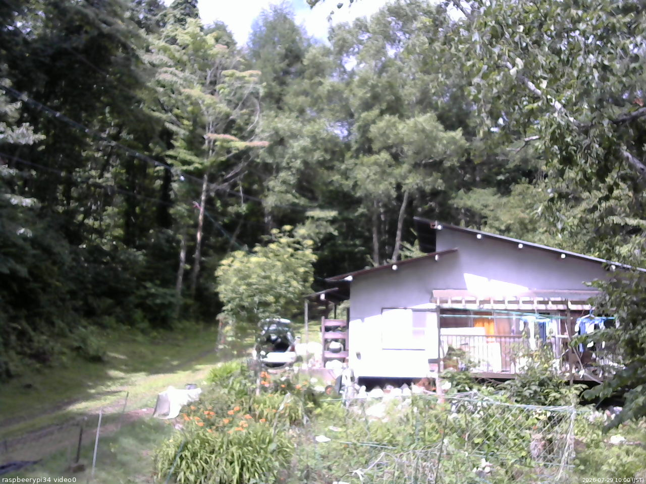 長野県菅平高原 ゆたか山荘 西側(坂上) 2026/07/29 10:00