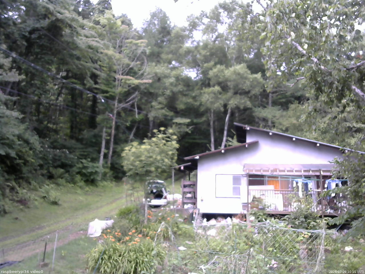 長野県菅平高原 ゆたか山荘 西側(坂上) 2026/07/29 10:15