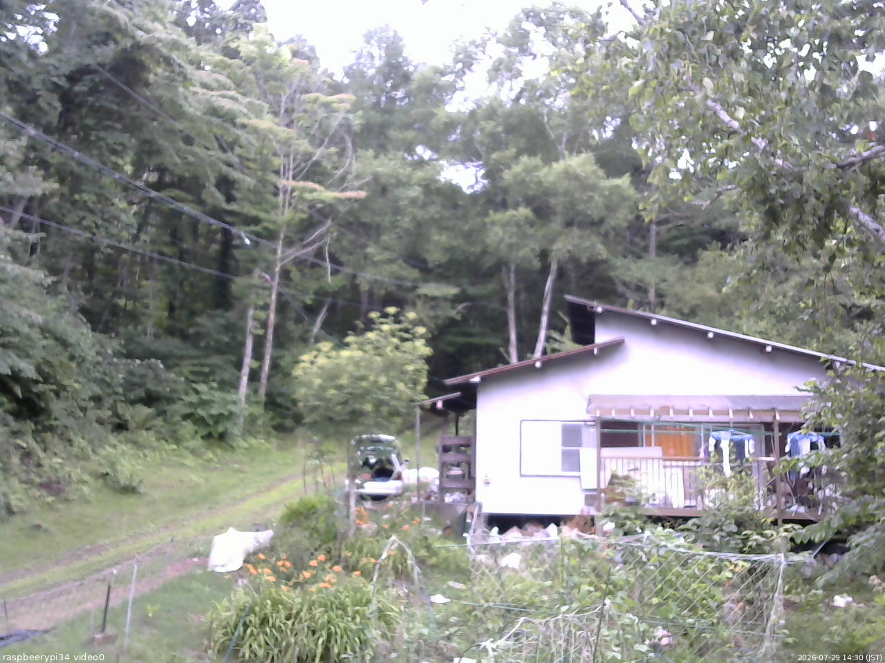 長野県菅平高原 ゆたか山荘 西側(坂上) 2026/07/29 14:30